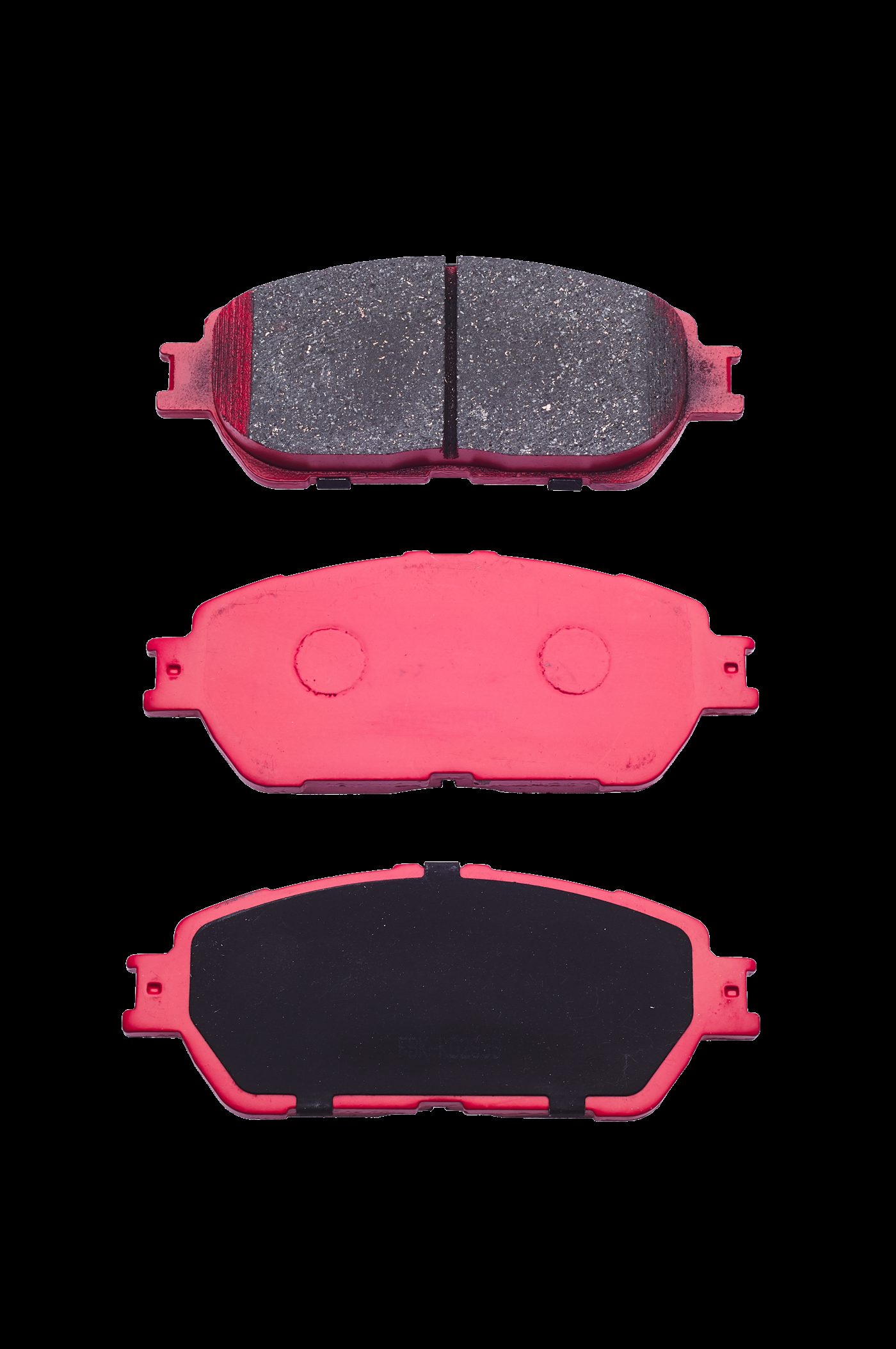 AUDAZ brake pads — ceramic, semi-metallic and low-steel formulations