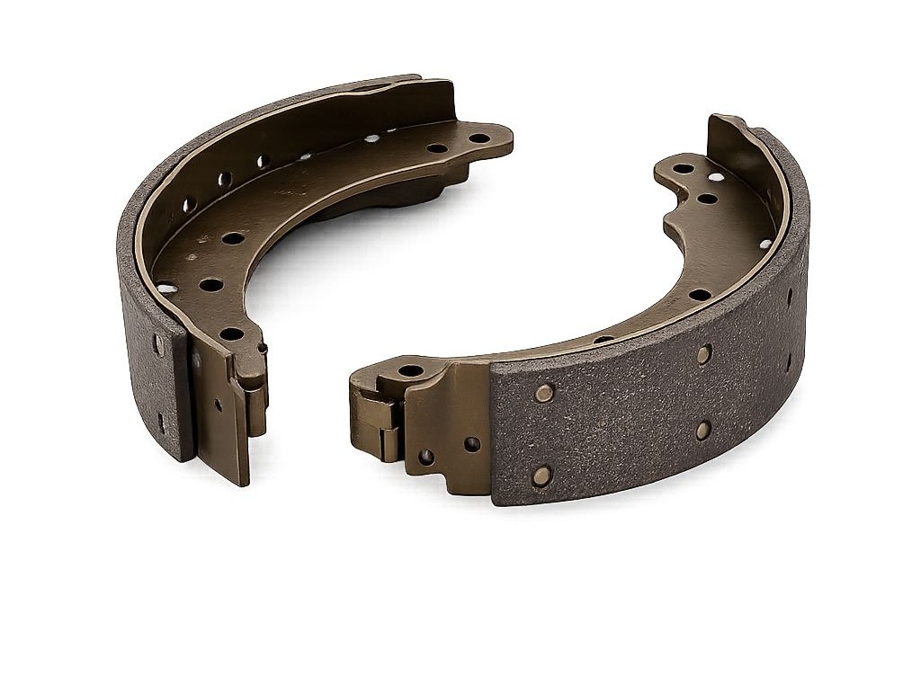 AUDAZ brake shoe with bonded friction lining